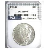 1881-O Morgan MS66+ LISTS $28000