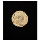 Rare AU Trajan Denarius