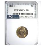 1941-D Nickel MS67+ FS LISTS $625