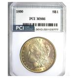 1890 Morgan MS66 LISTS $20000