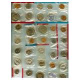 1961-1989 Coins from Mint Sets Still in Cellophane