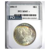 1884-O Morgan MS67+ LISTS $6500