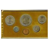 1976 1C-$1 UNC Mint Set Singapore