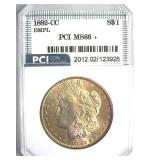 1882-CC Morgan MS66+ DMPL LISTS $22500