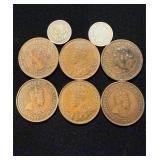 1901s 1920s Nice Mexico 8pcs