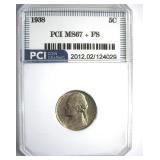 1938 Nickel MS67+ FS LISTS $1850