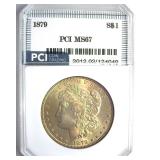 1879 Morgan MS67 LISTS $37500