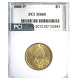 2006-P Sacagawea $ MS69 LISTS $1000 IN 68