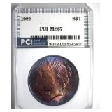 1922 Peace MS67 LISTS $10000