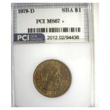1979-D Susan B Anthony MS67+ LISTS $1750