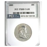 1962 Franklin PR69 Cameo LISTS $750