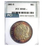 1901-S Morgan MS66+ LISTS $13500