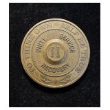 Alcoholics Anonymous Sobriety Medallion