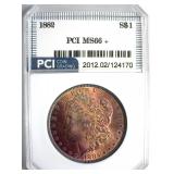 1882 Morgan MS66+ LISTS $2850