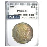 1884-O Morgan MS66+ LISTS $700