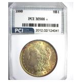 1880 Morgan MS66+ LISTS $4750