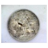 1902 Trade Dollar Great Britain China Chopped
