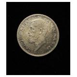1914 Romania 1 Leu UNC Rare