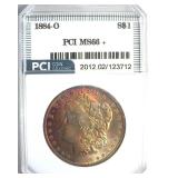 1884-O Morgan MS66+ LISTS $700