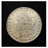 1890-S Morgan AU-BU