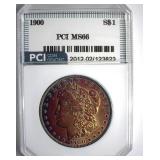 1900 Morgan MS66 LISTS $575