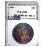 1885 Morgan PCI MS65+ Stunning Color