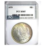 1879 Morgan MS67 LISTS $37500