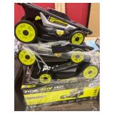Pallet Sale Ryobi Lawnmowers + 1 Ryobi Snowblower