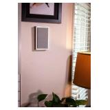 New - Wireless Door Bell Nickel w/ Gray Fabric