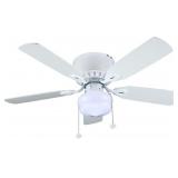 Kennesaw 42 in. LED Indoor White Ceiling Fan
