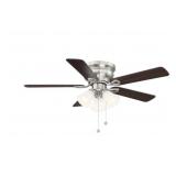 44in LED Indoor Brushed Nickel Ceiling Kit