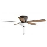 Open - 52in Bronze Ceiling Fan with Light Kit