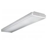 Open - 2-Light 4 ft. White Wraparound Light