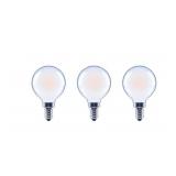 Open - 60-Watt Globe Dimmable Frosted LED Light