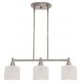 Open Hampton Bay Oron Nickel Chandelier