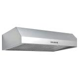 Open, 30 in. W Under Cabinet Range Hood