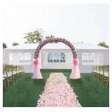 Open - 10 ft. x 30 ft. White Party Canopy Sidewall