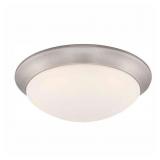 Open, Stetson 11 in. 1-Light Brushed Nickel