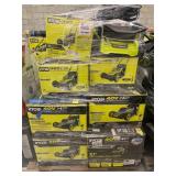 Pallet Sale Ryobi Lawnmowers