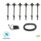Open - 1.8W Bronze-Metal LED Landscape Lights