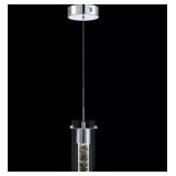 New Pia Ricco LED Chrome Pendant Light