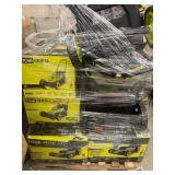 Pallet Sale Ryobi Lawnmowers