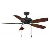Gazebo III 52 in. Natural Iron Ceiling Fan