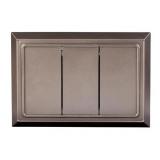 Open - Wired Door Chime in Brushed Nickel