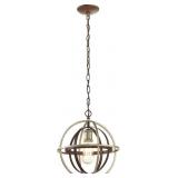 Open Champagne Pewter Mini Pendant,