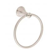 New, Style Selections Brushed Nickel Towel Ring