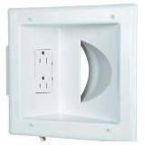 Open C E Low-Voltage Recessed Media Plate