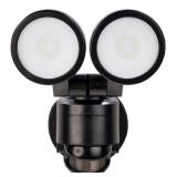 Open-180° Motion Activated Twin Head Flood Light