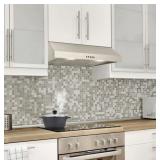 Open-30in Under Cabinet Range Hood Stainless Steel