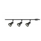 Open - 44in. 3-Light Black LED Track Lighting Kit